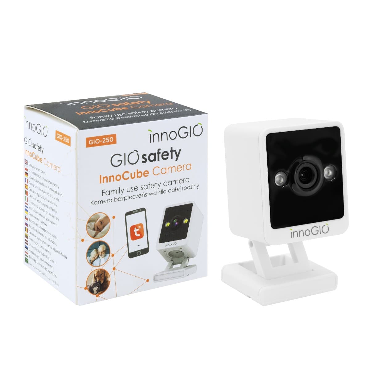 INNOGIO WI-FI CAMERA GIOSAFETY INNOCUBE