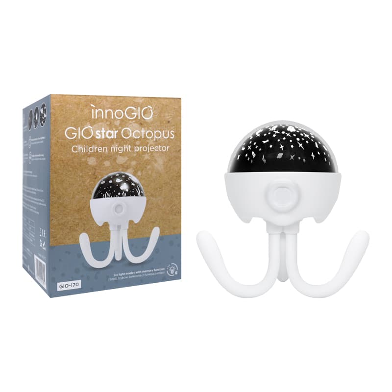 INNOGIO ΠΡΟΤΖΕΚΤΟΡΑΣ ΦΩΤΙΣΤΙΚΟ ΔΩΜΑΤΙΟΥ GIOSTAR OCTOPUS
