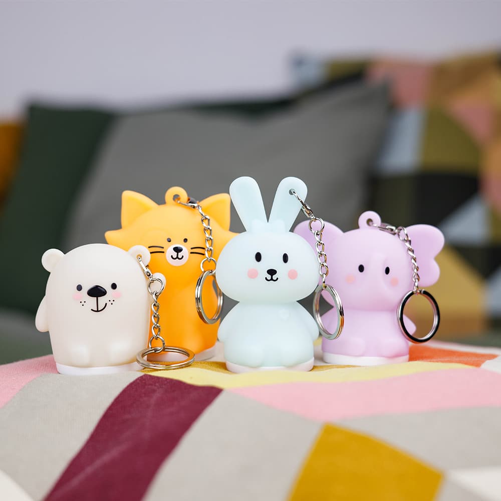 INNOGIO ΜΠΡΕΛΟΚ ΦΩΤΑΚΙ ΣΙΛΙΚΟΝΗΣ GIOKEYRING RABBIT