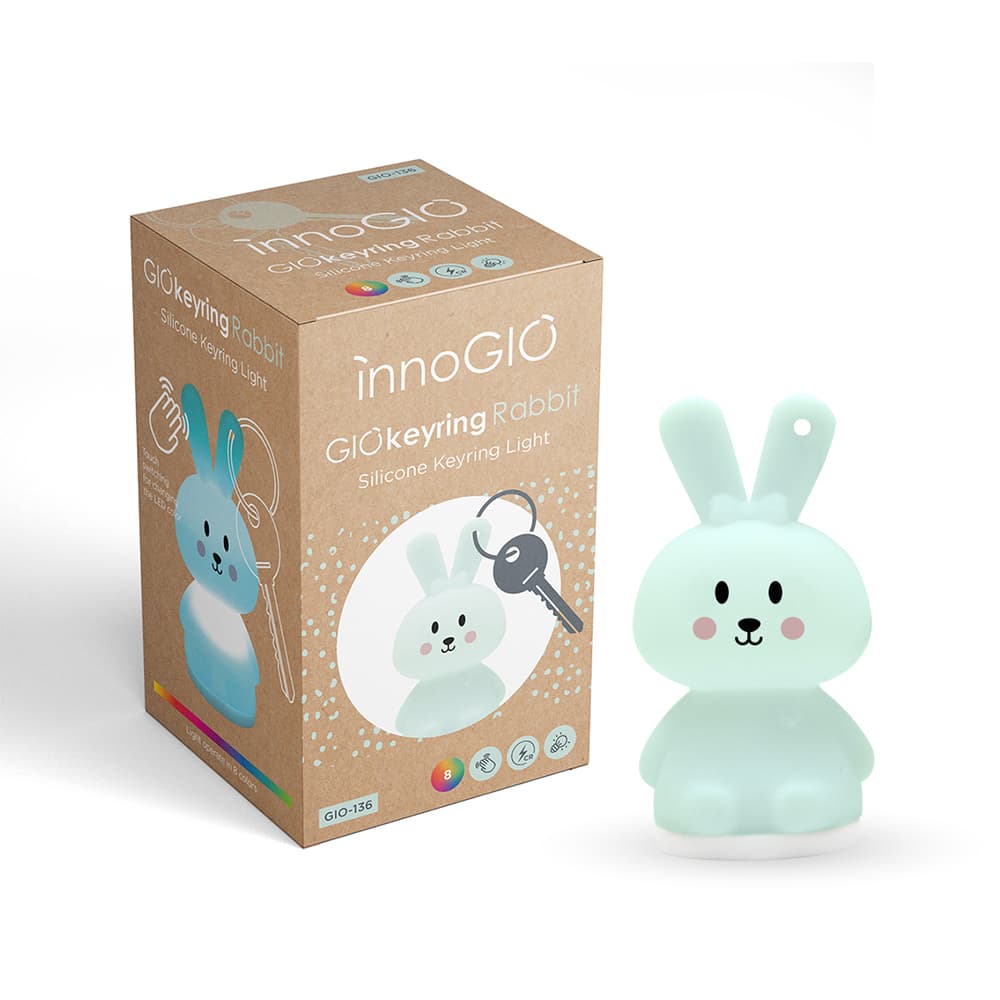 INNOGIO ΜΠΡΕΛΟΚ ΦΩΤΑΚΙ ΣΙΛΙΚΟΝΗΣ GIOKEYRING RABBIT