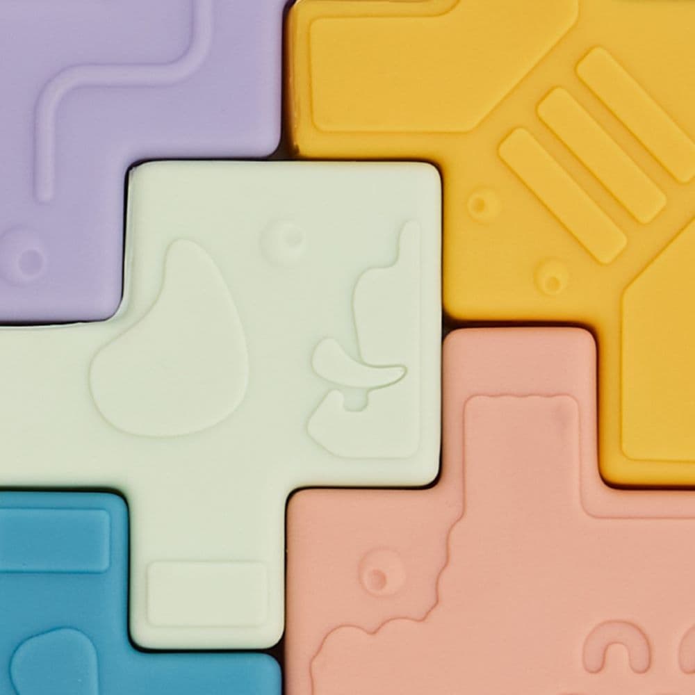 MINILAND ΜΑΛΑΚΑ ΤΟΥΒΛΑΚΙΑ ΜΕ ΖΩΑΚΙΑ - RUBBER ANIMAL BLOCKS