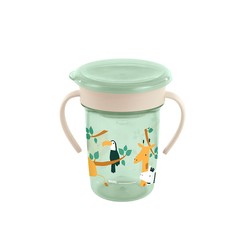MINILAND ΠΑΙΔΙΚΟ ΠΟΤΗΡΑΚΙ 360 SIPPY CUP JUNGLE 270 ML