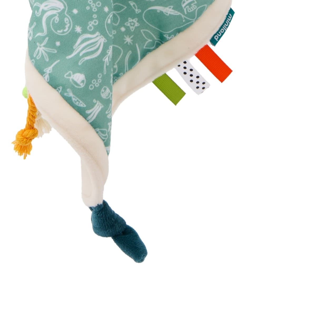 MINILAND ΠΑΙΧΝΙΔΙ ΠΑΡΗΓΟΡΙΑΣ - COMFORTER OCEAN BABY SEA