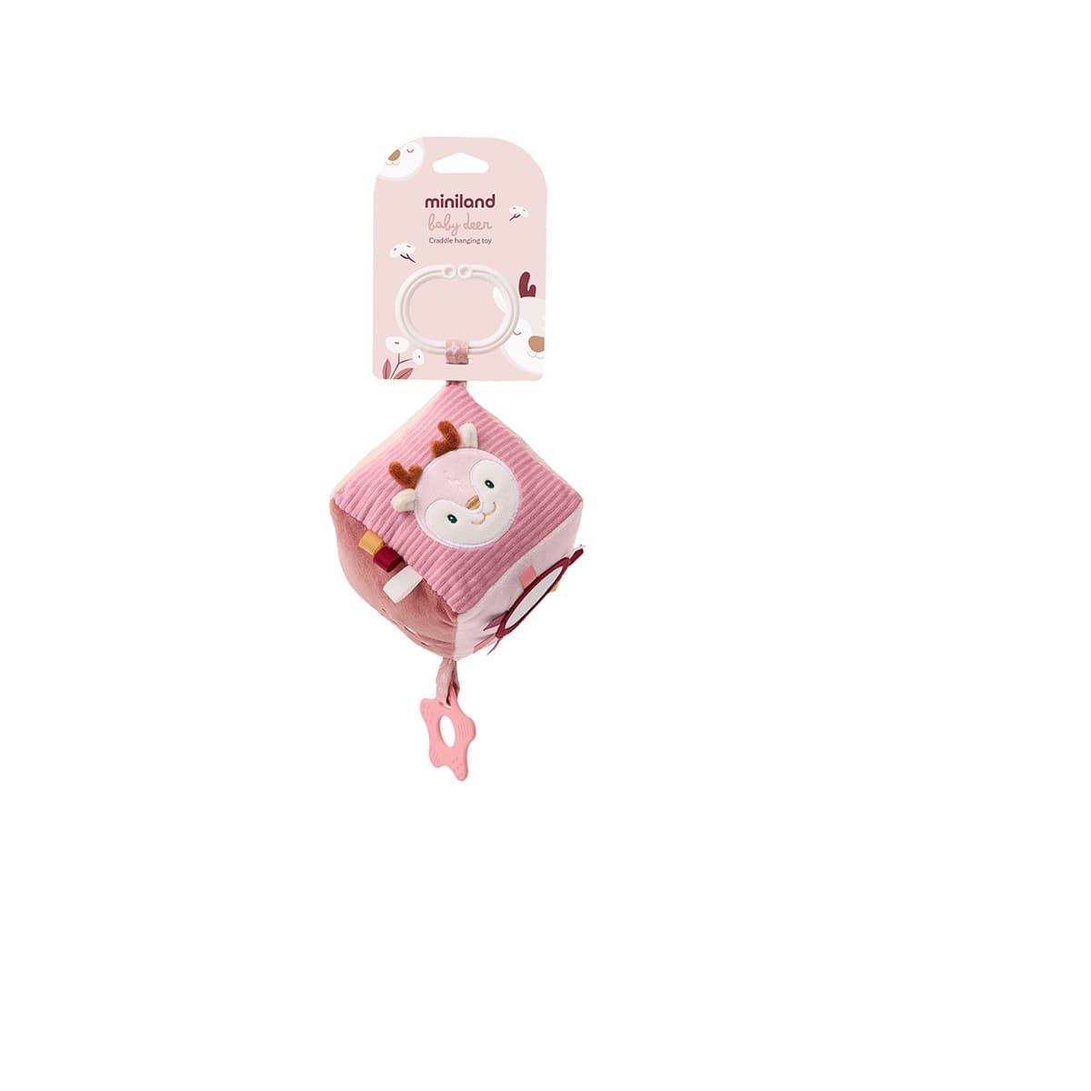 MINILAND ΚΡΕΜΑΣΤΟ ΠΑΙΧΝΙΔΙ ΕΛΑΦΑΚΙ -  BABY DEER HANGING TOY