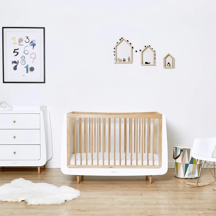 SNUZ ΒΡΕΦΙΚΟ ΚΡΕΒΑΤΙ SNUZKOT SKANDI  NATURAL