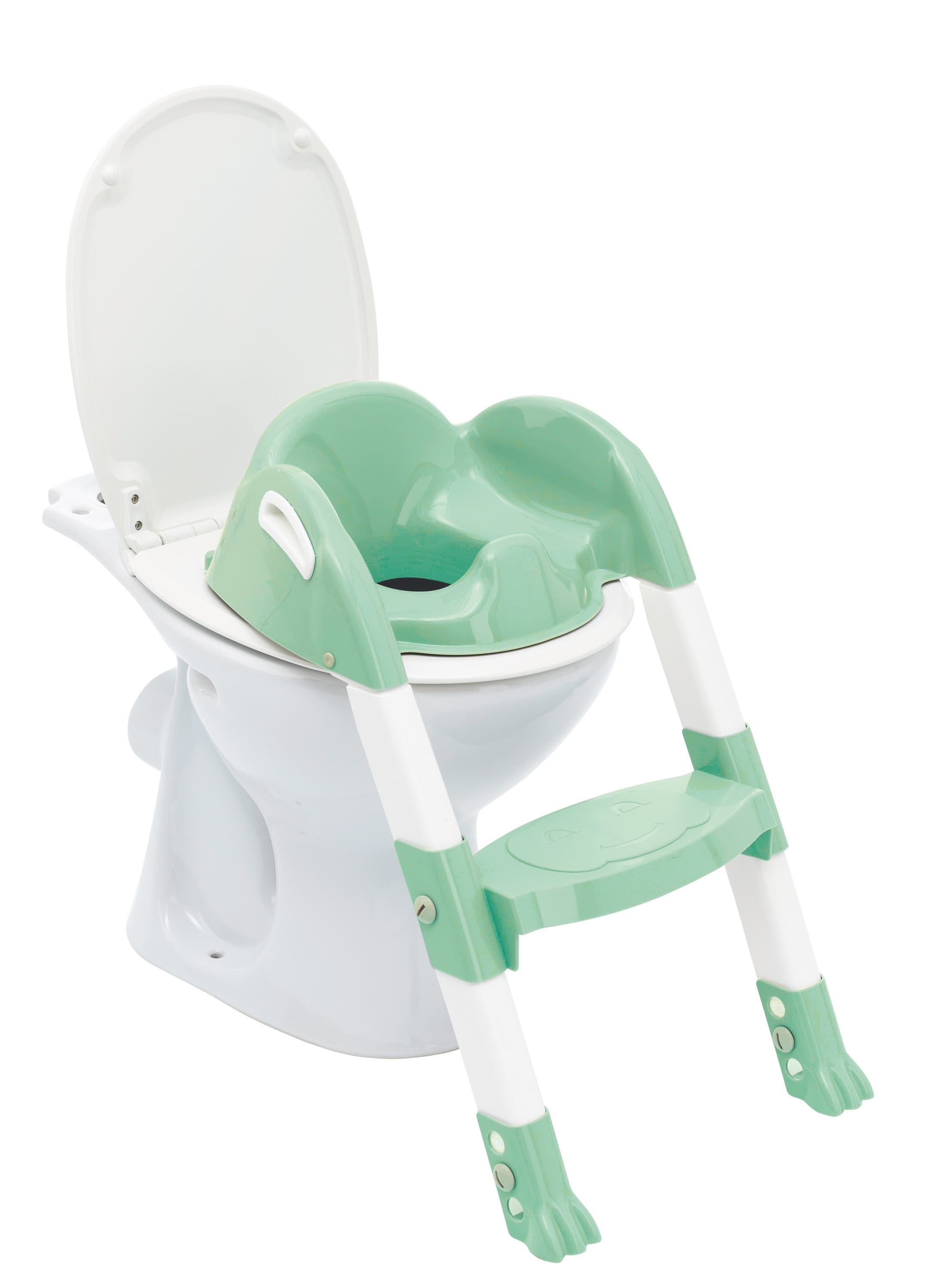 THERMOBABY KIDDYLOO  ΕΚΠΑΙΔΕΥΤΙΚΟ ΚΑΘΙΣΜΑ ΤΟΥΑΛΕΤΑΣ ΜΕ ΣΚΑΛΑΚΙΑ MINT