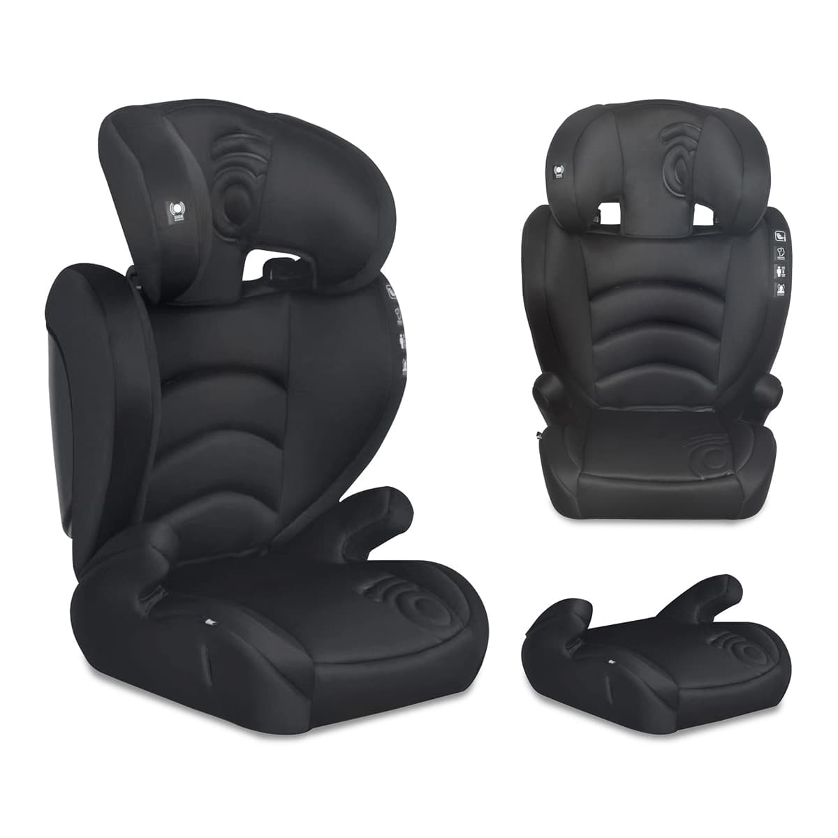 ASALVO ΠΑΙΔΙΚΟ ΚΑΘΙΣΜΑ ΑΥΤΟΚΙΝΗΤΟΥ XTREME ΜΑΥΡΟ 100–150 CM