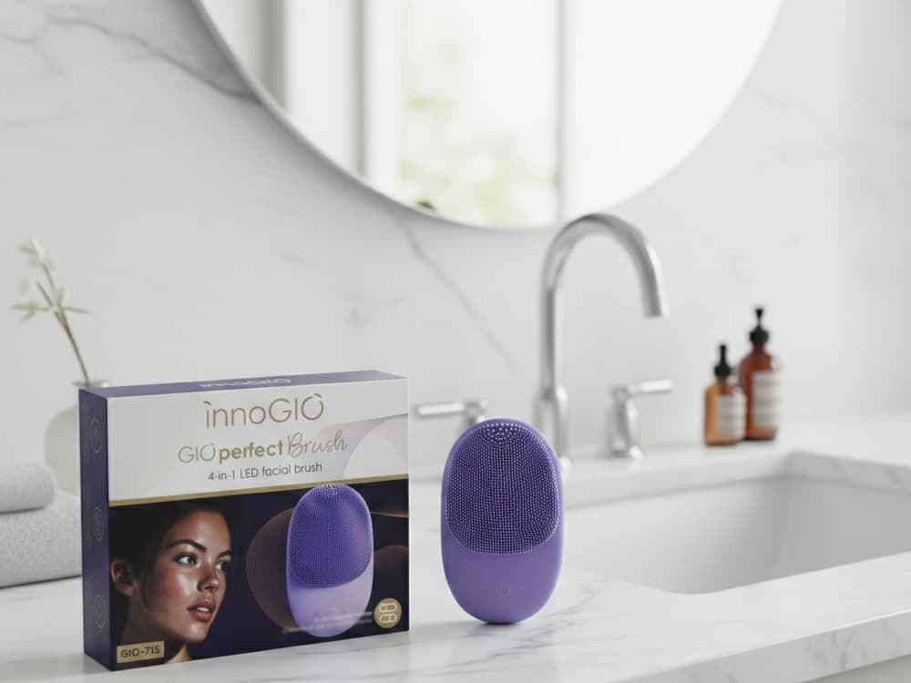 INNOGIO ΒΟΥΡΤΣΑ ΚΑΘΑΡΙΣΜΟΥ ΠΡΟΣΩΠΟΥ LED 4 ΣΕ 1