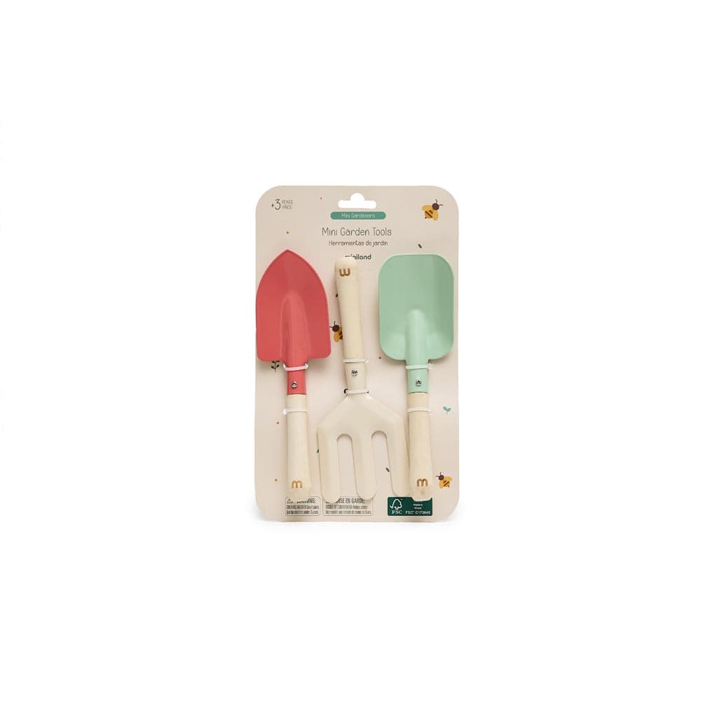 MINILAND ΕΚΠΑΙΔΕΥΤΙΚΟ ΣΕΤ ΕΡΓΑΛΕΙΩΝ ΚΗΠΟΥΡΙΚΗΣ - GARDEN TOOLS SET