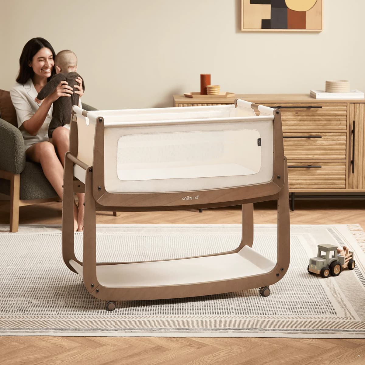 SNUZ ΒΡΕΦΙΚΟ ΛΙΚΝΟ SNUZPOD5 WALNUT