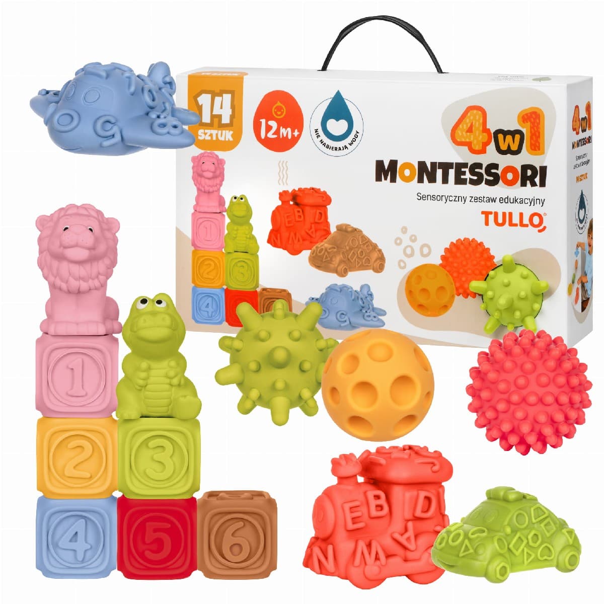 TULLO ΠΑΙΧΝΙΔΙ ΑΙΣΘΗΣΕΩΝ MONTESSORI 14 TMX