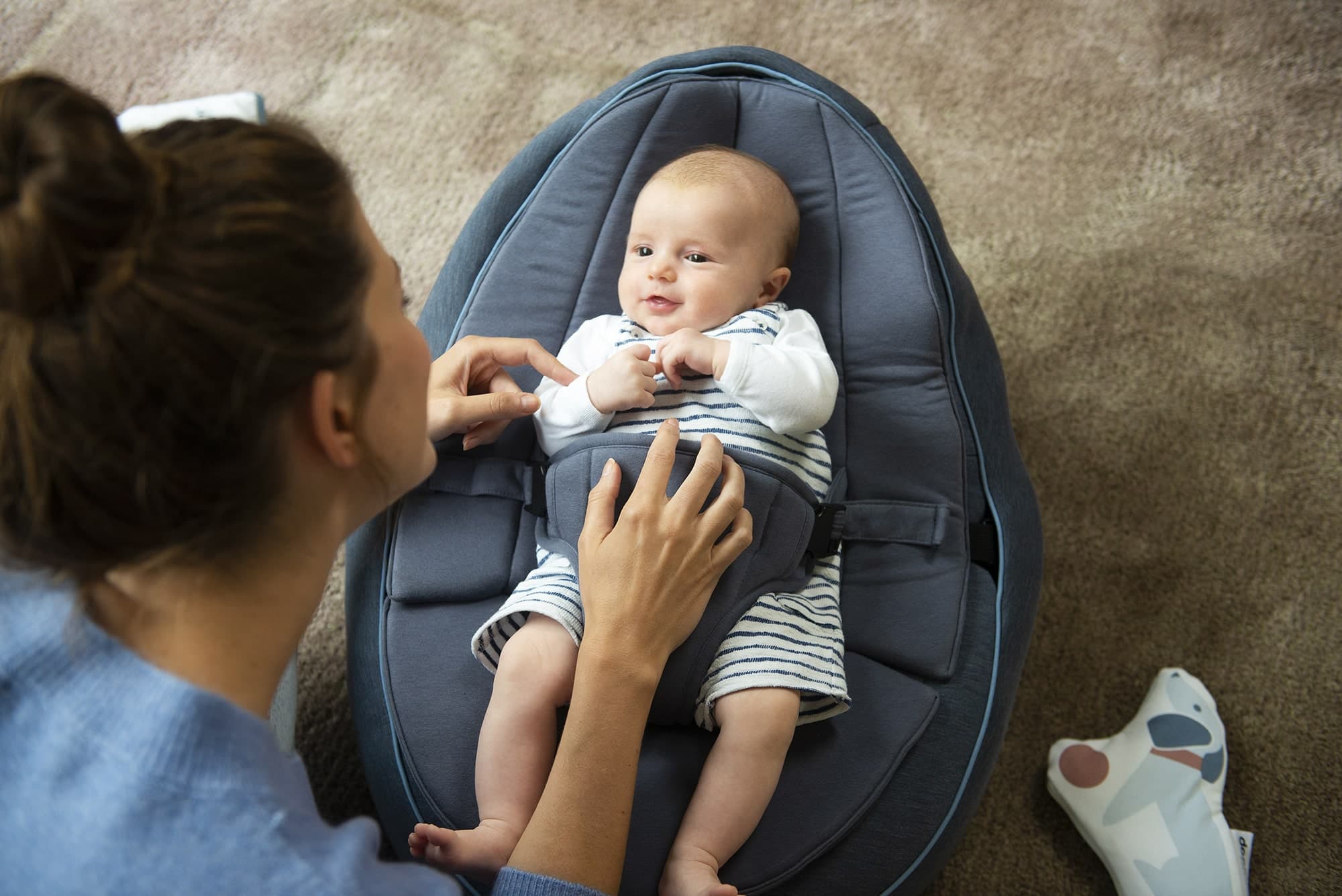 DOOMOO SEAT N SWING BLUE