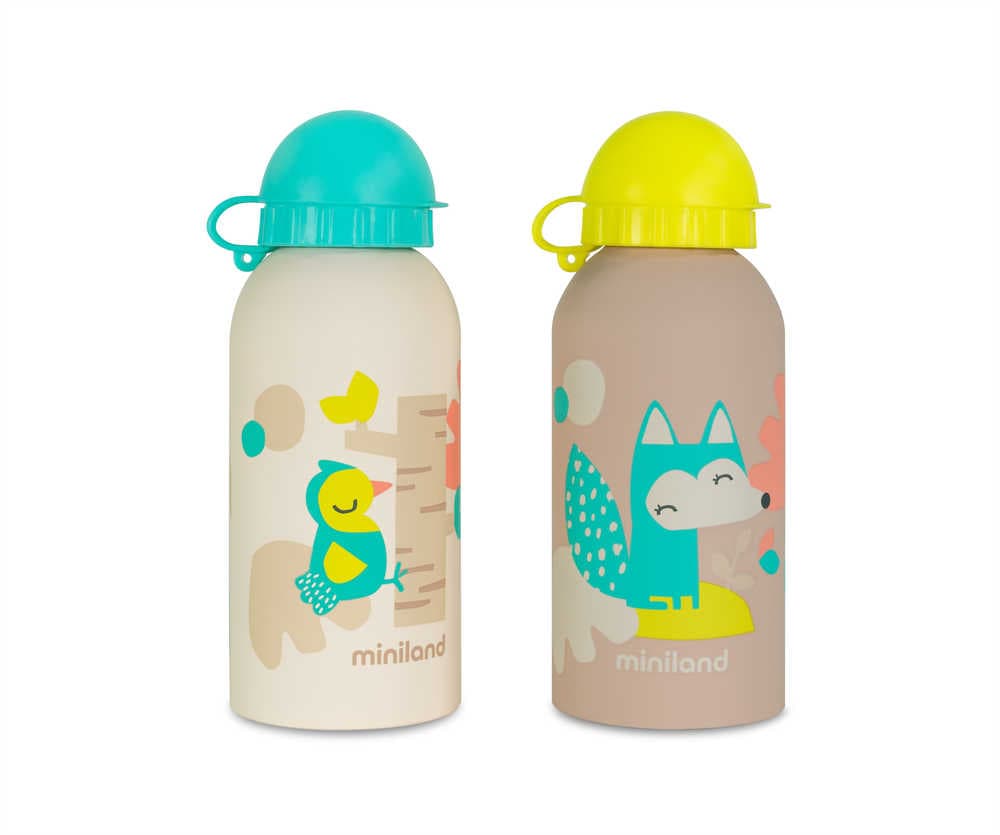 MINILAND WATER BOTTLE CHIPMUNK 400 ML