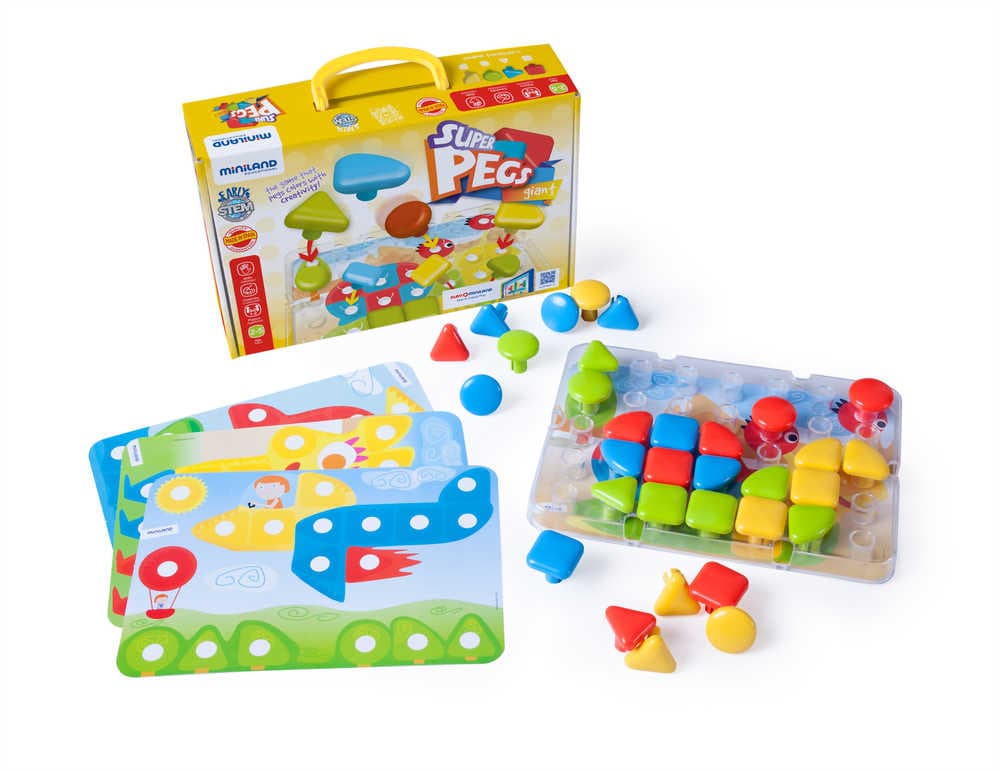 ΜΩΣΑΪΚΟ ΠΑΙΧΝΙΔΙ MINILAND SUPER PEGS 32 TMX