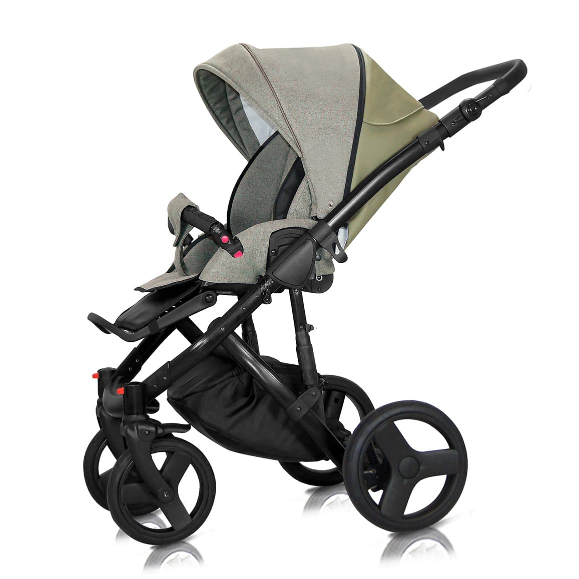 MILU KIDS ΣΥΣΤΗΜΑ ΜΕΤΑΦΟΡΑΣ STARLET EKO 2 IN 1 KHAKI