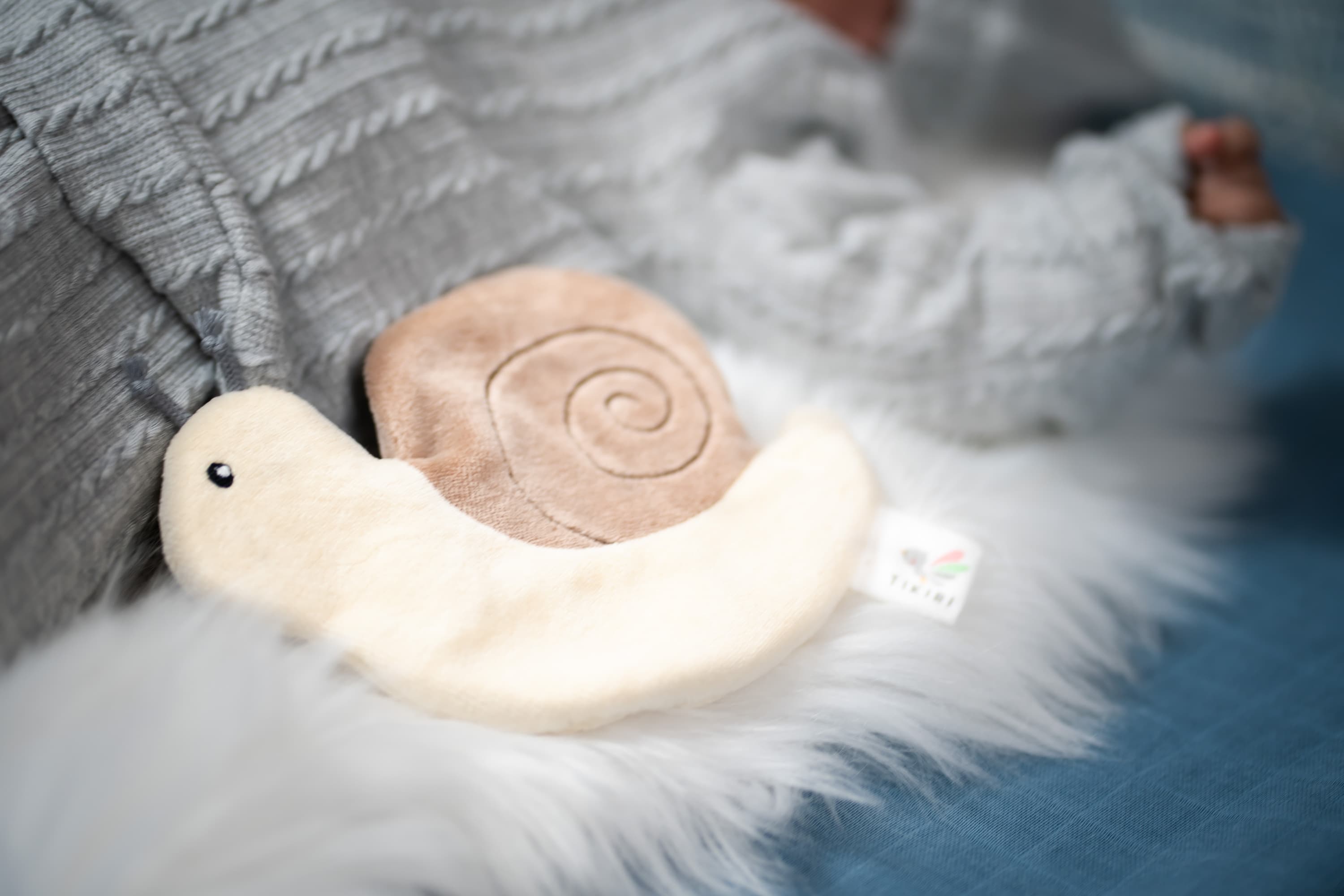 TIKIRI ΥΦΑΣΜΑΤΙΝΟ ΠΑΙΧΝΙΔΙ SNAIL ΜΕ CRINKLE
