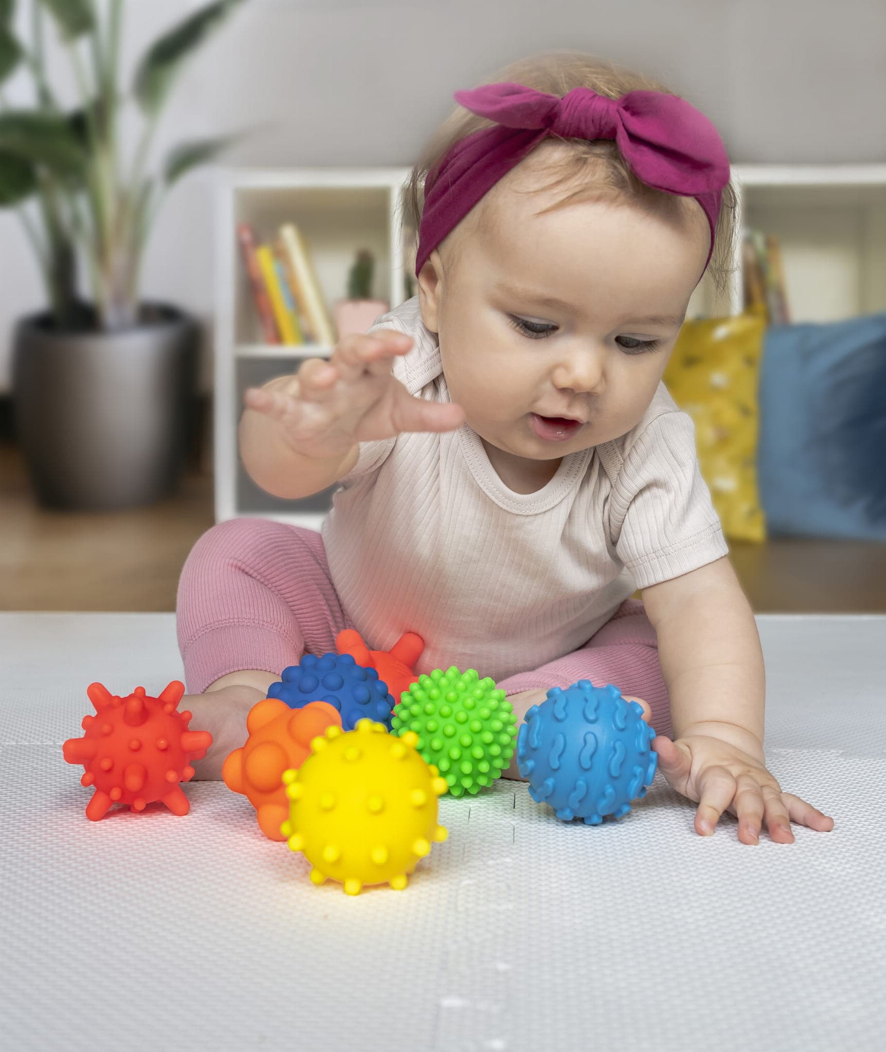 TULLO ΠΑΙΧΝΙΔΙ ΑΙΣΘΗΣΕΩΝ  SENSORY BALLS 8 ΤΜΧ