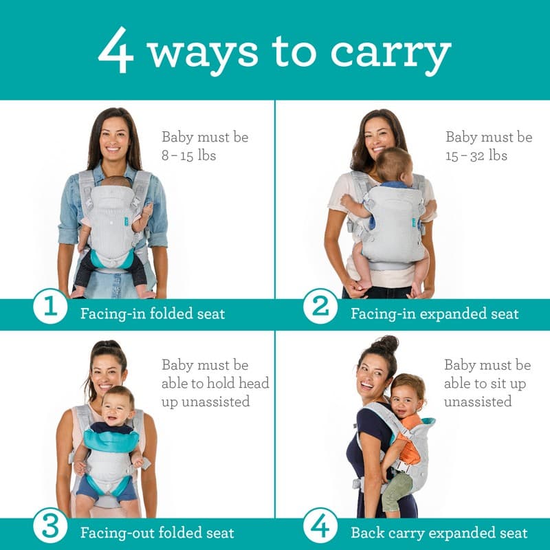 FLIP 4-IN-1 LIGHT & AIRY CONVERTIBLE CARRIER