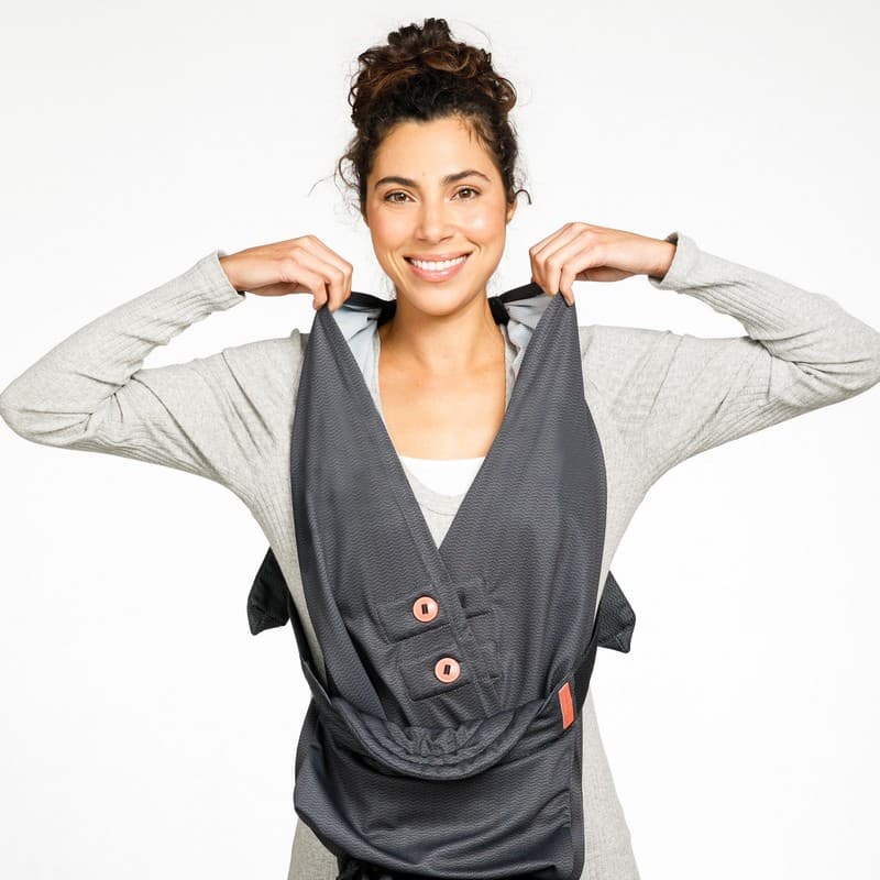 HUG & CUDDLE ADJUSTABLE HYBRID WRAP CARRIER