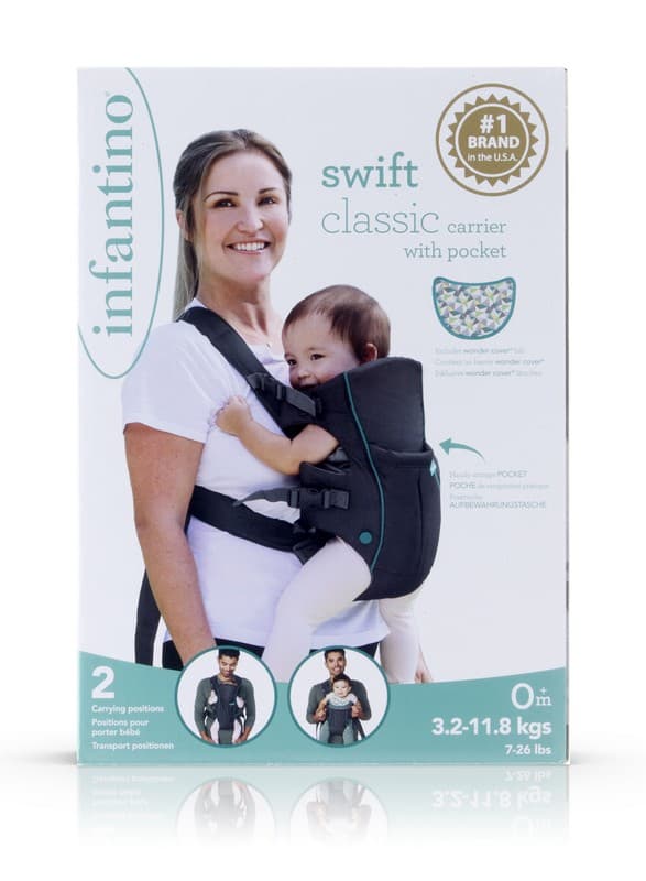 SWIFT CLASSIC CARRIER WITH POCKET GREY