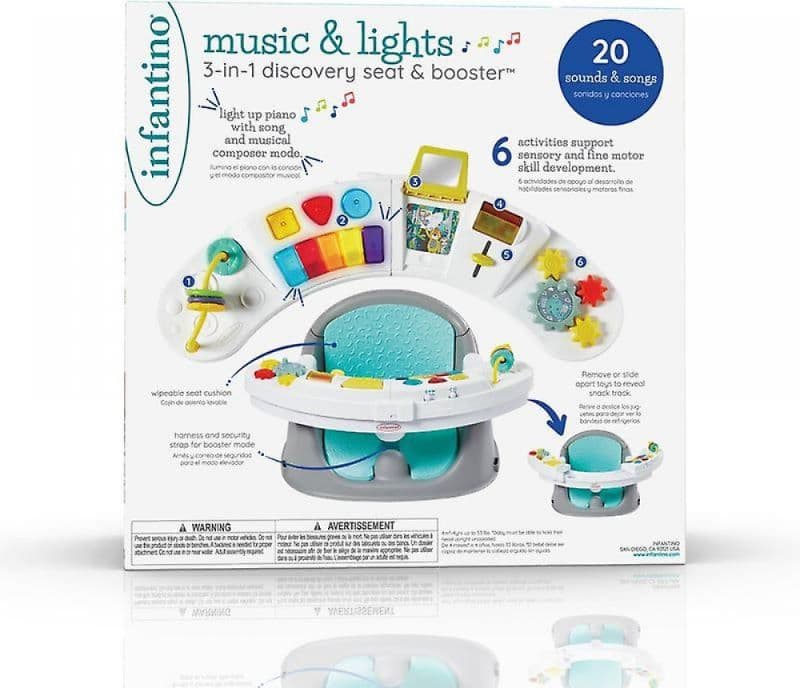MUSIC & LIGHTS 3-IN-1 DISCOVERY SEAT & BOOSTER