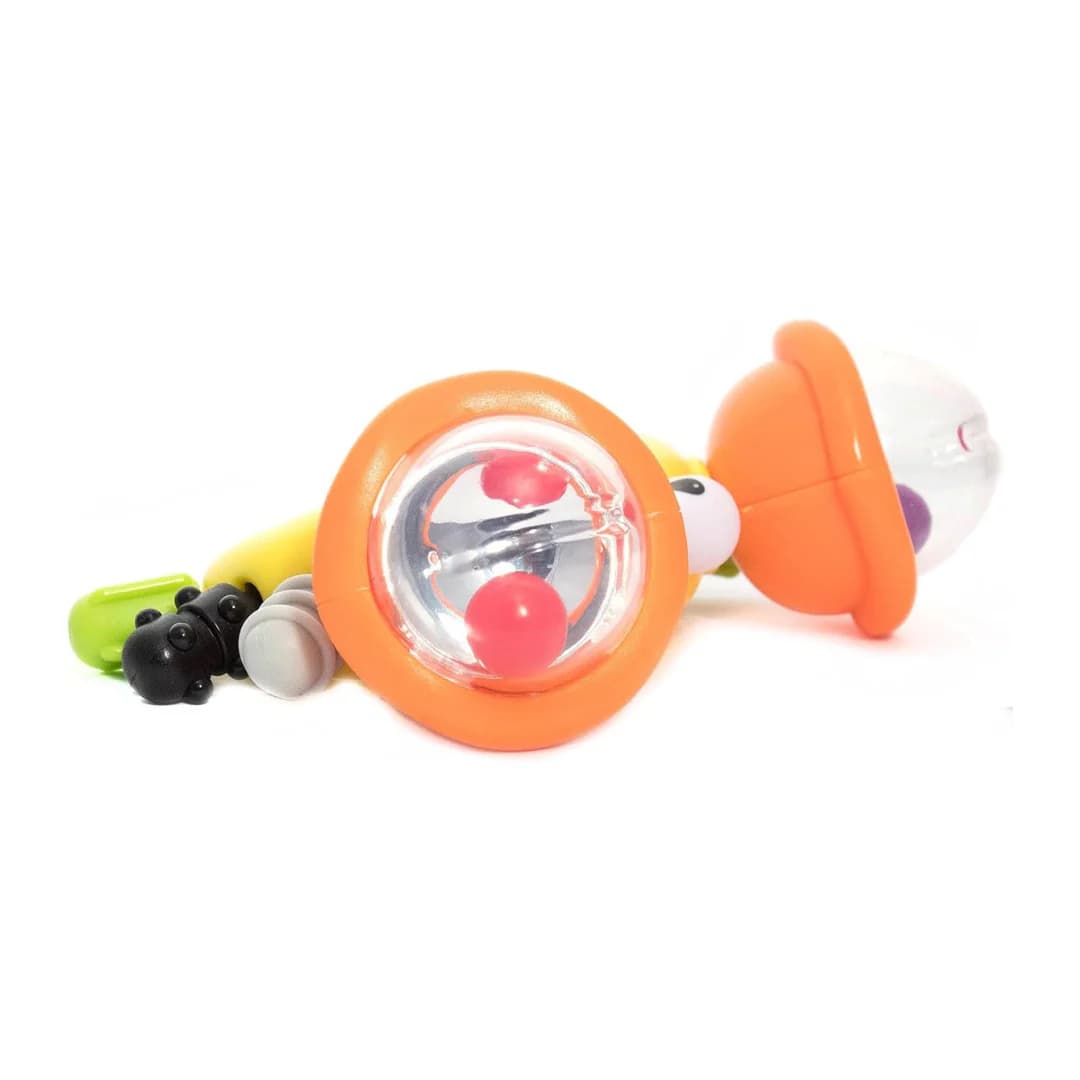 RATTLE & TEETHER SAND CRAB