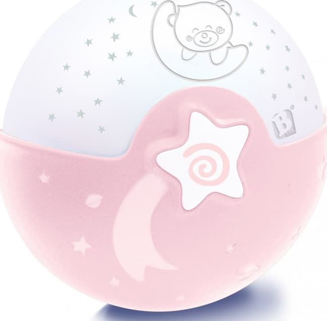 WOM SOOTHING LIGHT & PROJECTOR (PINK)