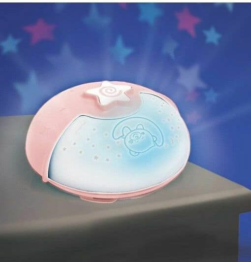 WOM SOOTHING LIGHT & PROJECTOR (PINK)