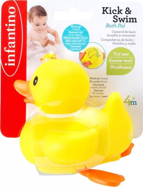 KICK & SWIM BATH PAL DUCK