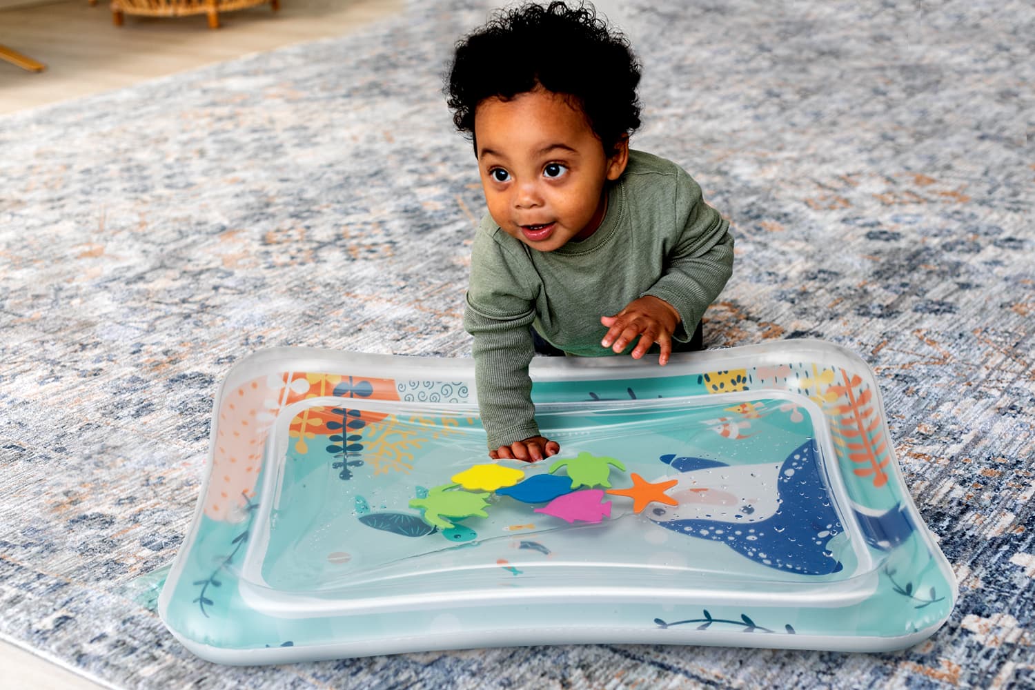 Jumbo Pat & Play Water Mat, Ocean