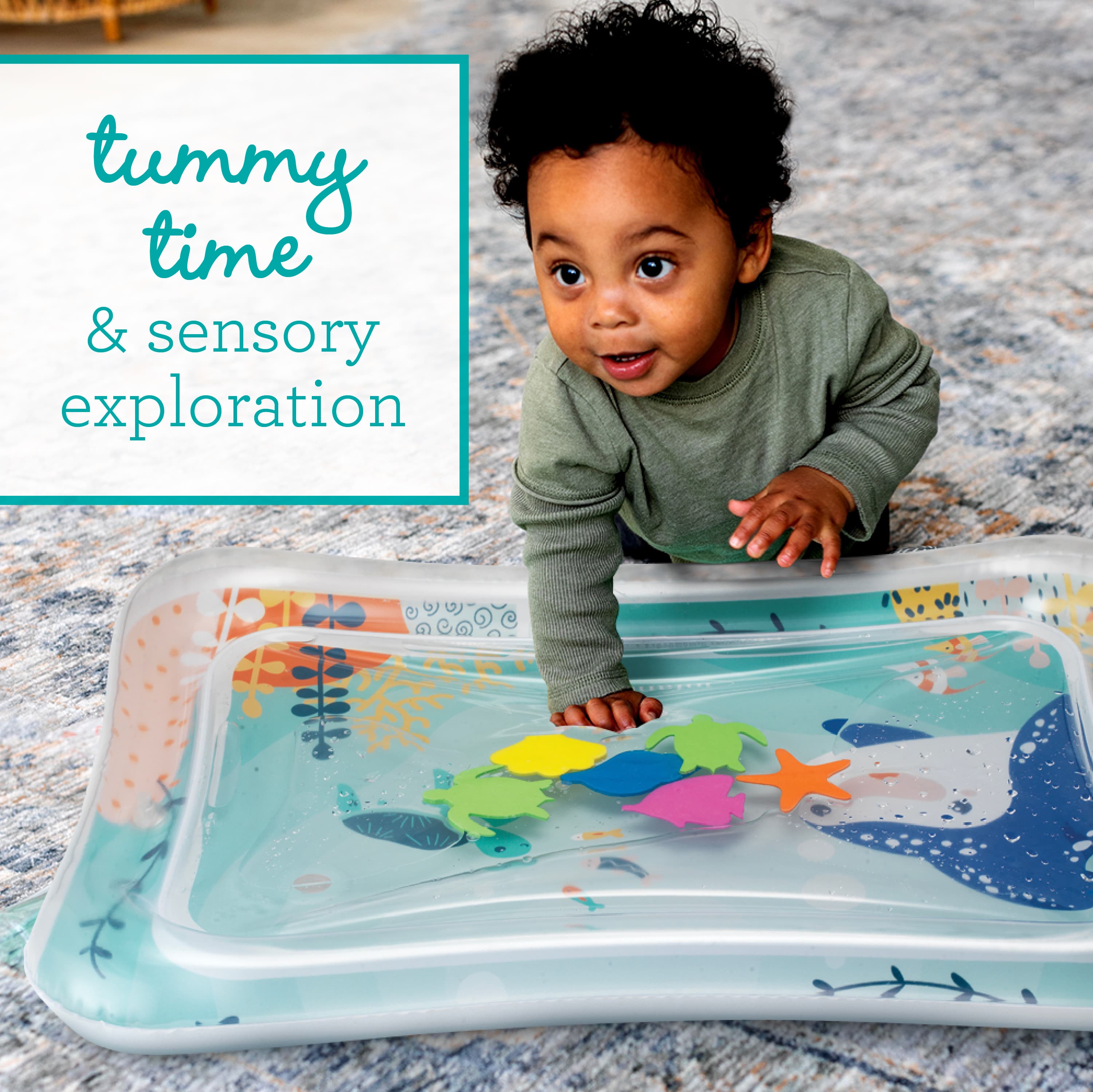 Jumbo Pat & Play Water Mat, Ocean