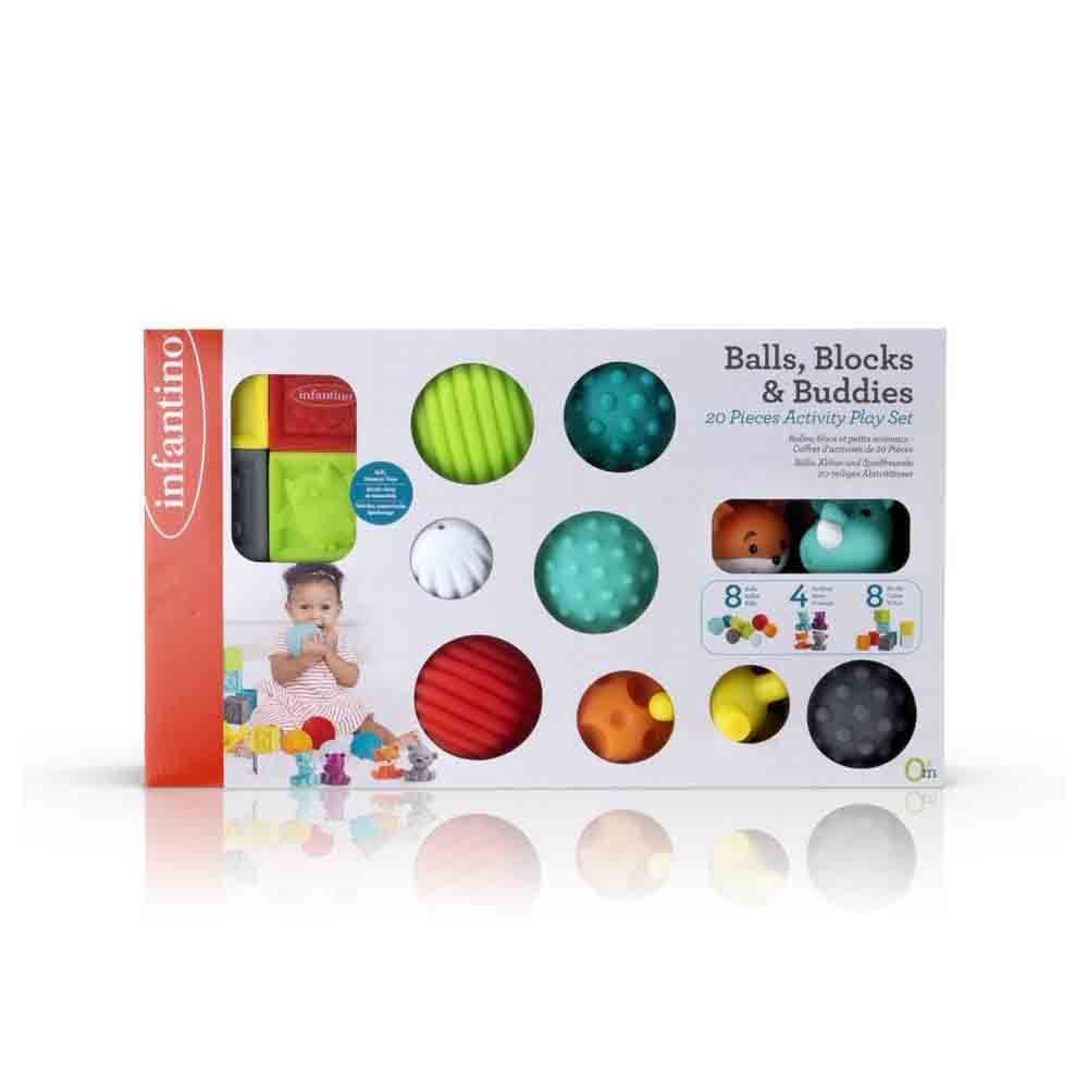 Balls Blocks & Buddies Activity Play Set 20pcs