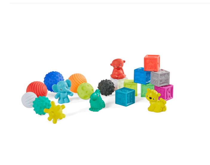 Balls Blocks & Buddies Activity Play Set 20pcs