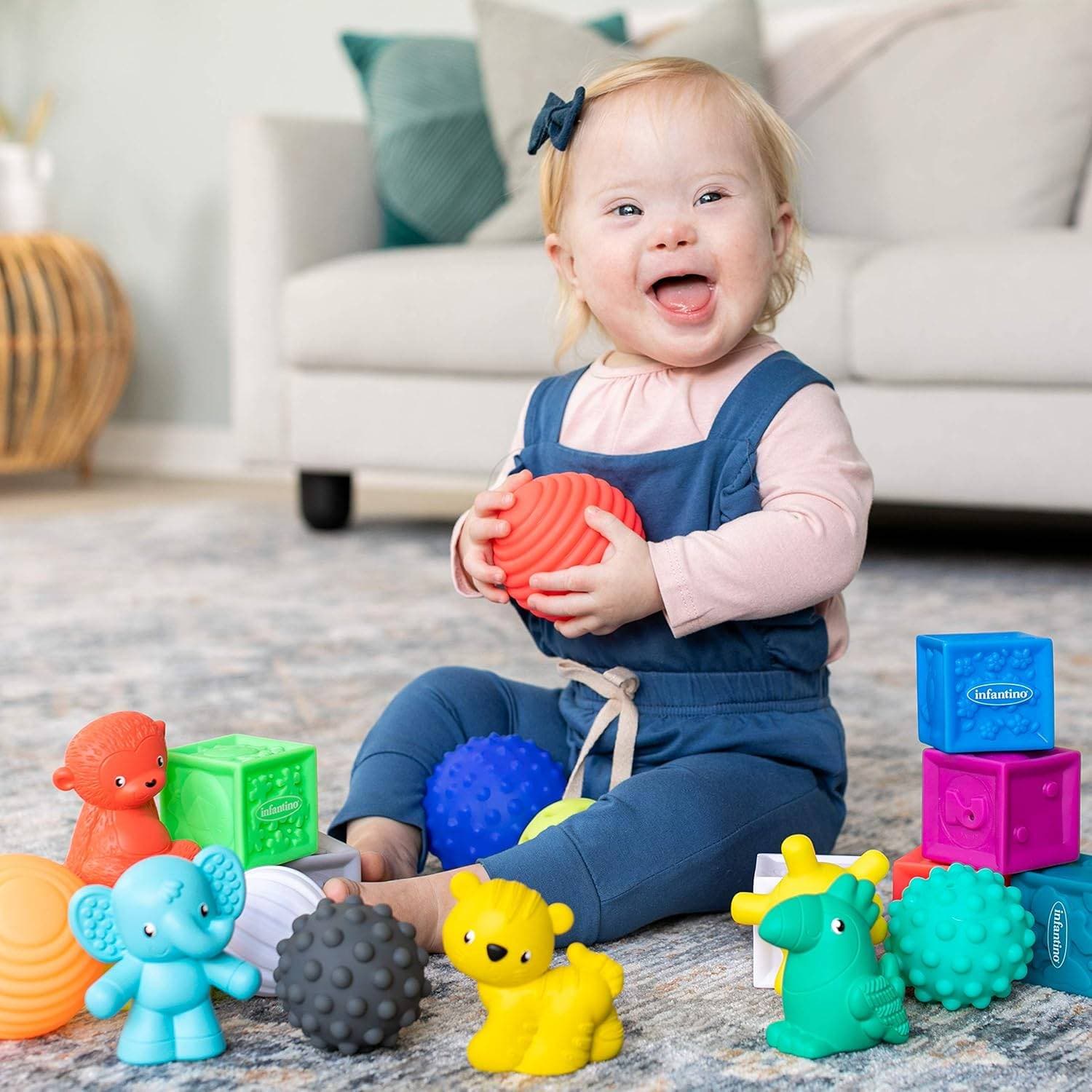 Balls Blocks & Buddies Activity Play Set 20pcs