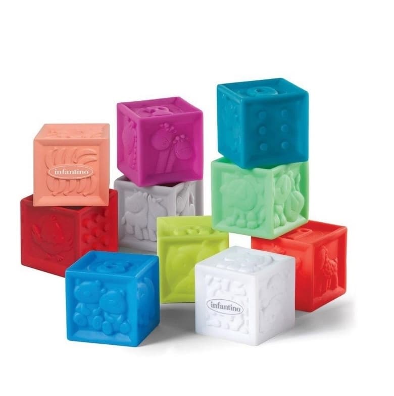 SQUEEZE & STACK BLOCK SET - 10 PCS