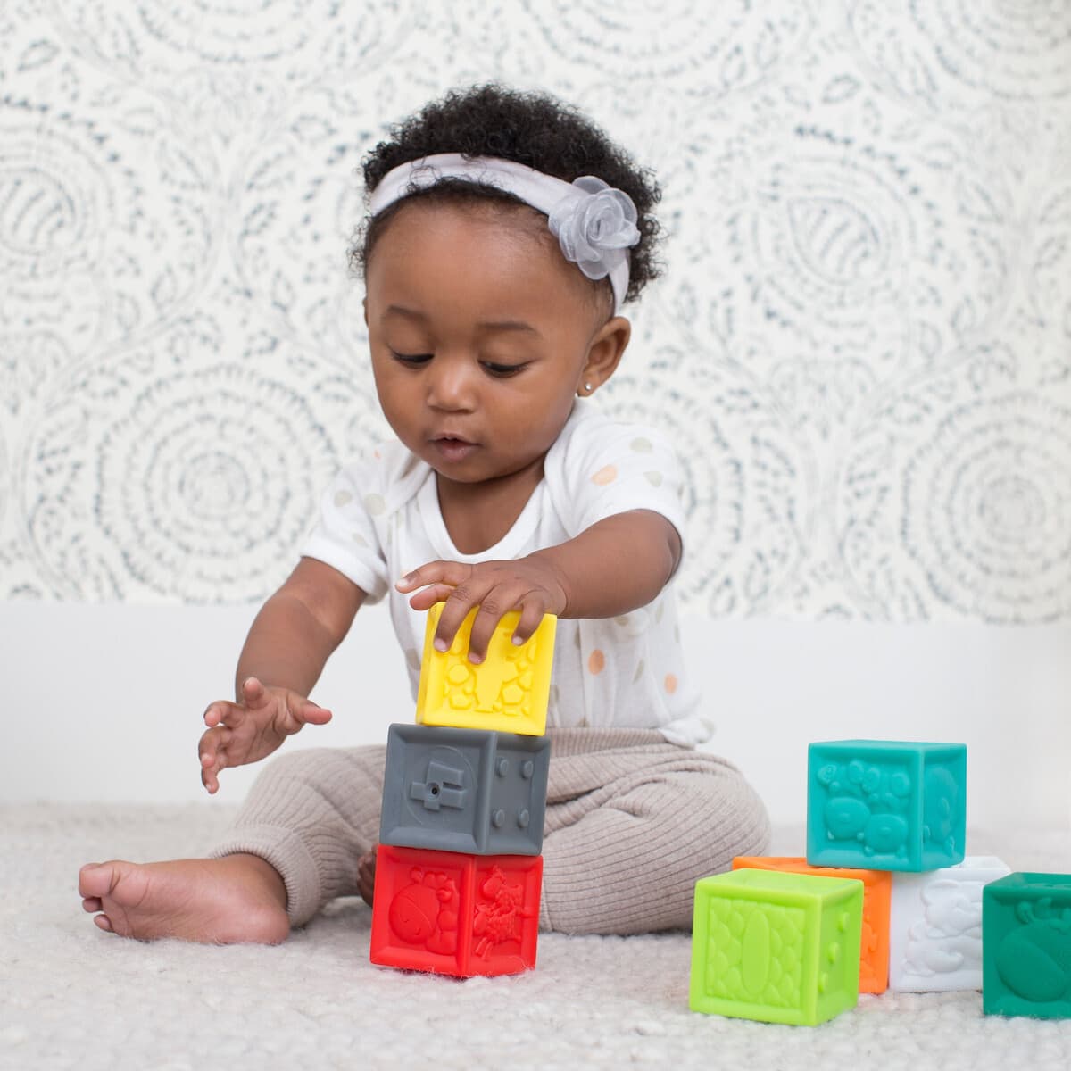 SQUEEZE & STACK BLOCK SET - 10 PCS