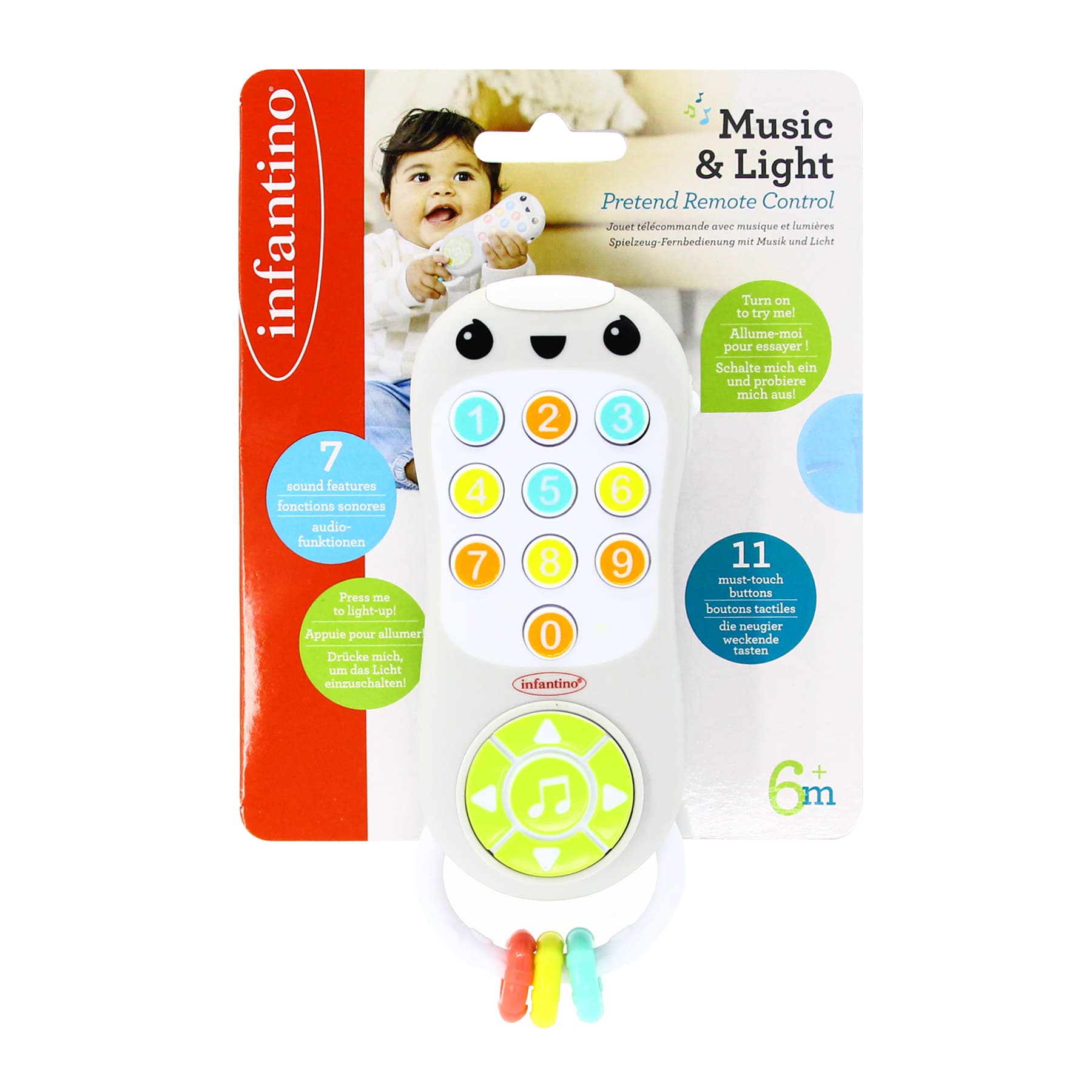 Music & Light Pretend Remote Control