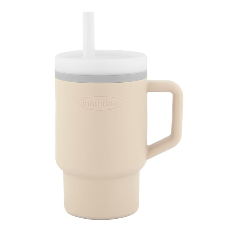 My 1st Tumbler -Το Πρώτο μου Ποτήρι χρ της αμμου- κύπελο με καλαμάκι σιλικόνης 260 ml