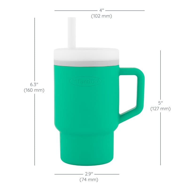 My 1st Tumbler - Alpine - κύπελο με καλαμάκι σιλικόνης 260 ml
