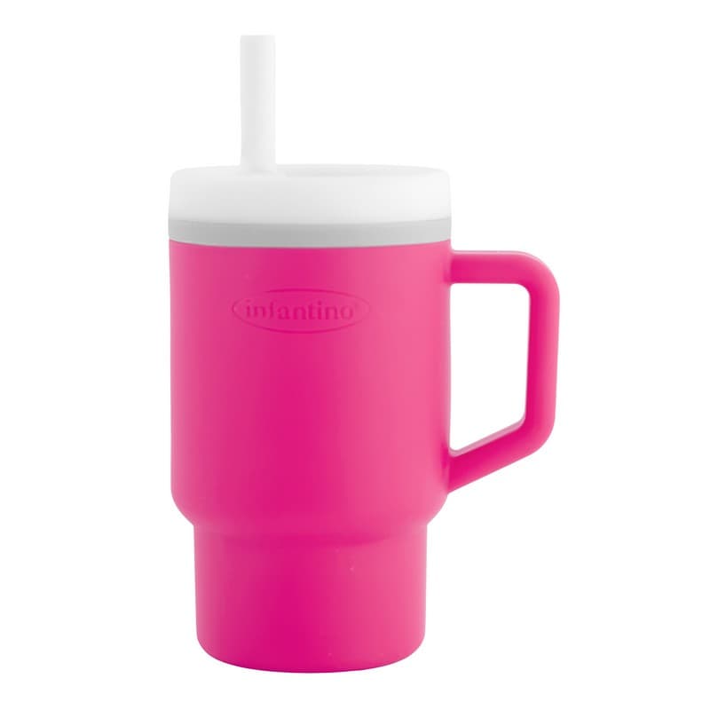 My 1st Tumbler - Bubble Gum   κύπελο με καλαμάκι σιλικόνης 260 ml