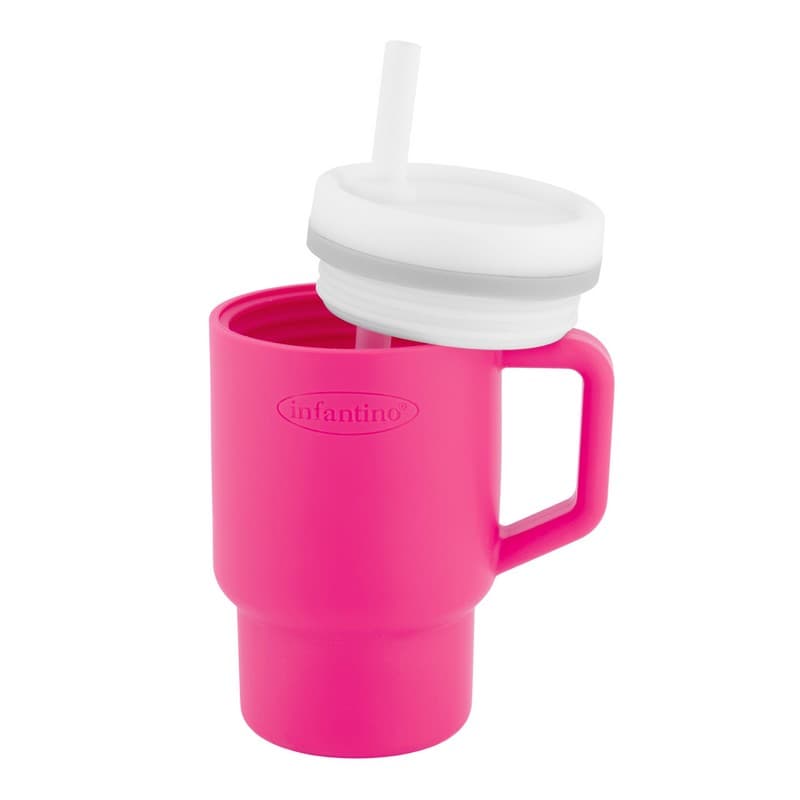 My 1st Tumbler - Bubble Gum   κύπελο με καλαμάκι σιλικόνης 260 ml