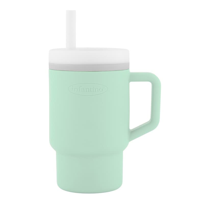 My 1st Tumbler -Cool Mint κύπελο με καλαμάκι σιλικόνης 260 ml