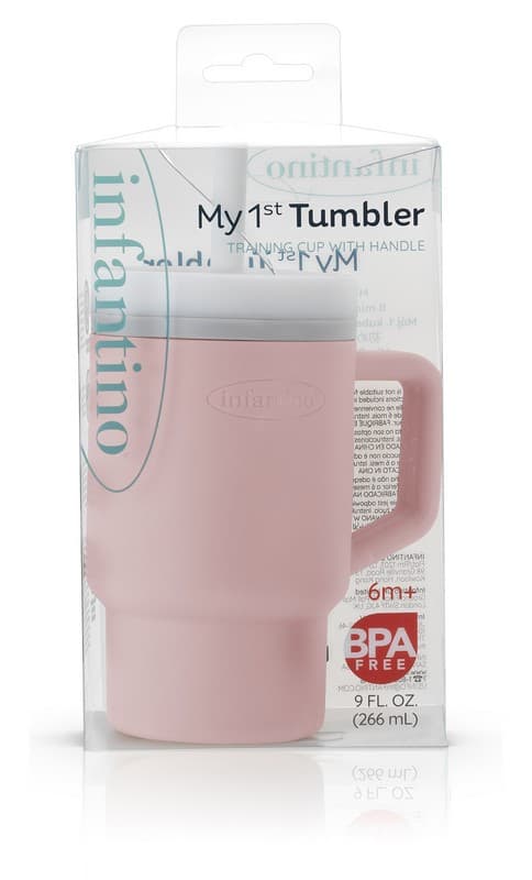 My 1st Tumbler -Pirouette κύπελο με καλαμάκι σιλικόνης 260 ml