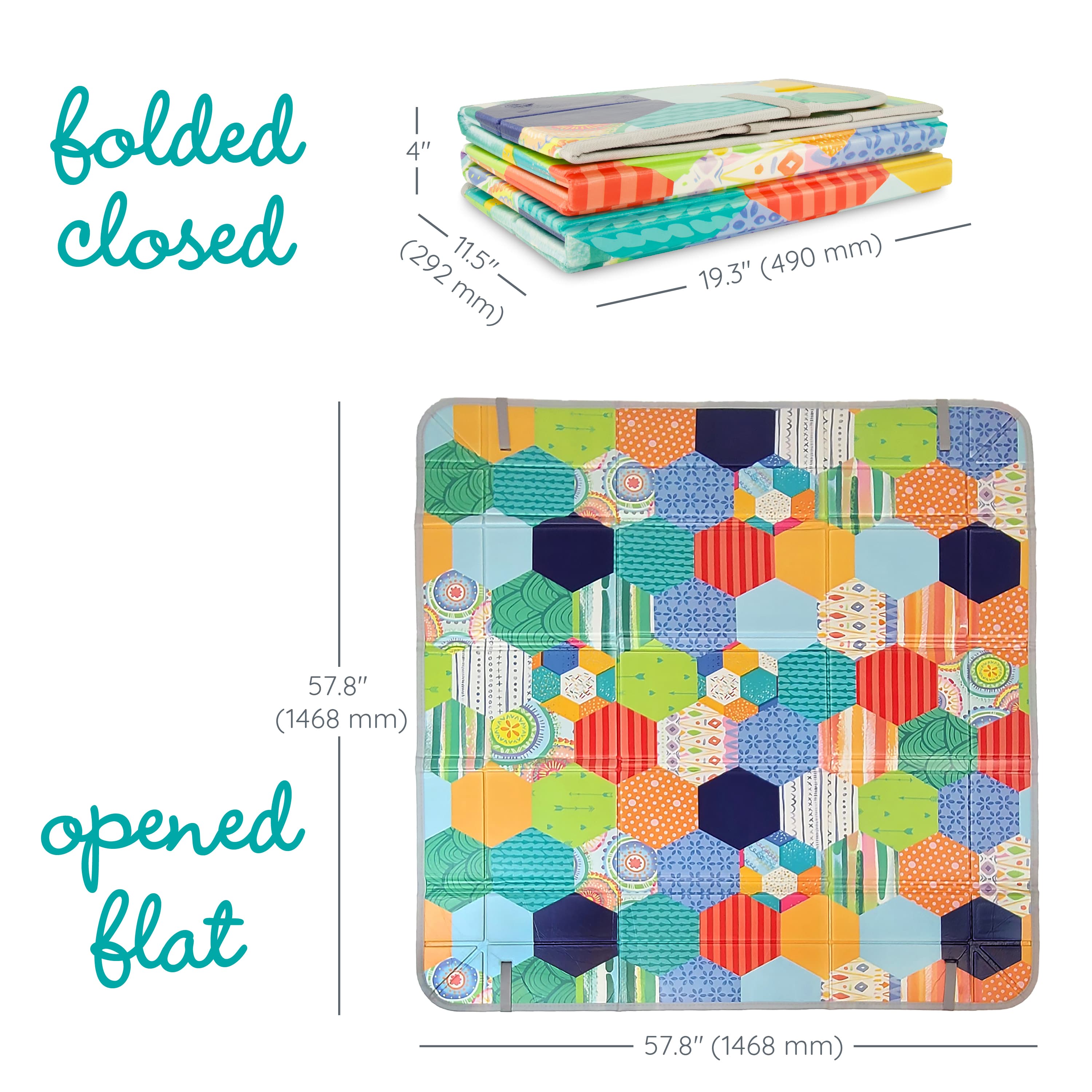 Foldable  soft Foam Mat.