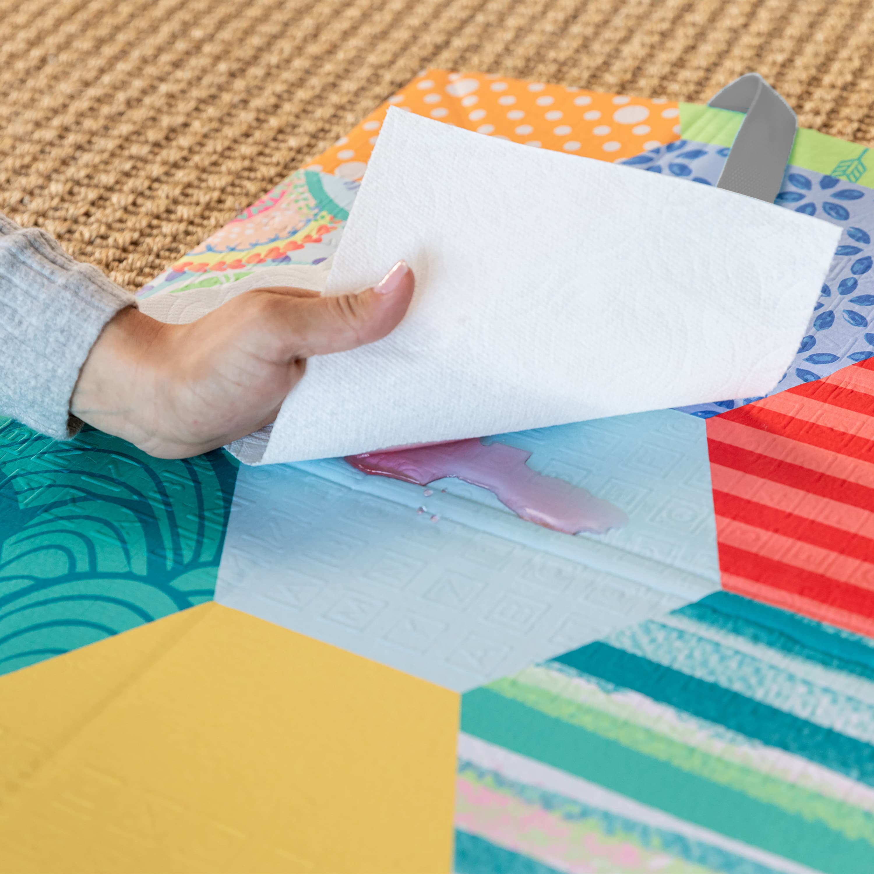 Foldable  soft Foam Mat.