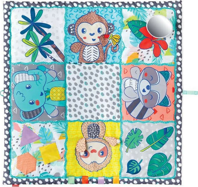GIANT SENSORY DISCOVERY MAT WITH HANDLE