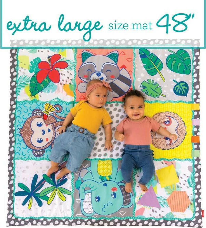 GIANT SENSORY DISCOVERY MAT WITH HANDLE