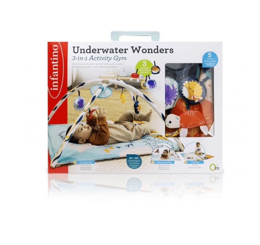 UNDERWATER WONDERS 3-IN-1 ACTIVITY GYM