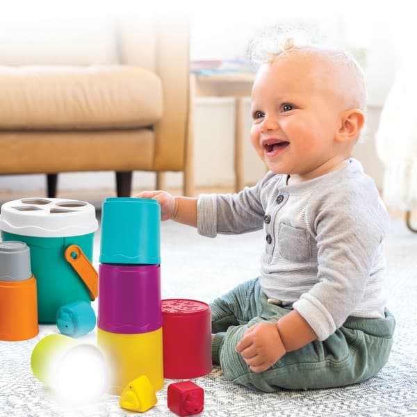 SHAPE SORTING STACK'N NEST BUCKETS