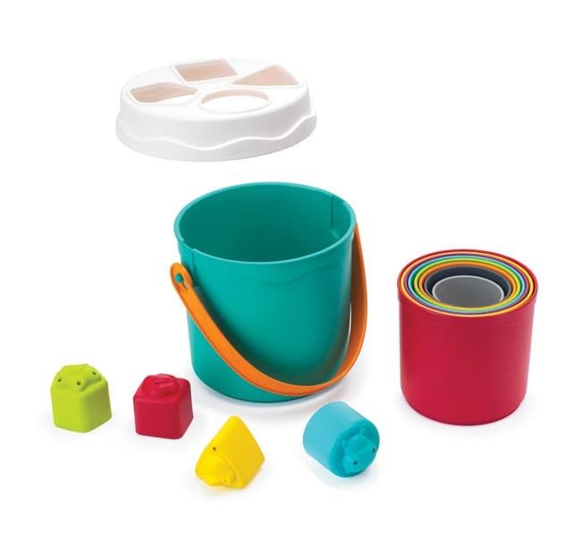 SHAPE SORTING STACK'N NEST BUCKETS